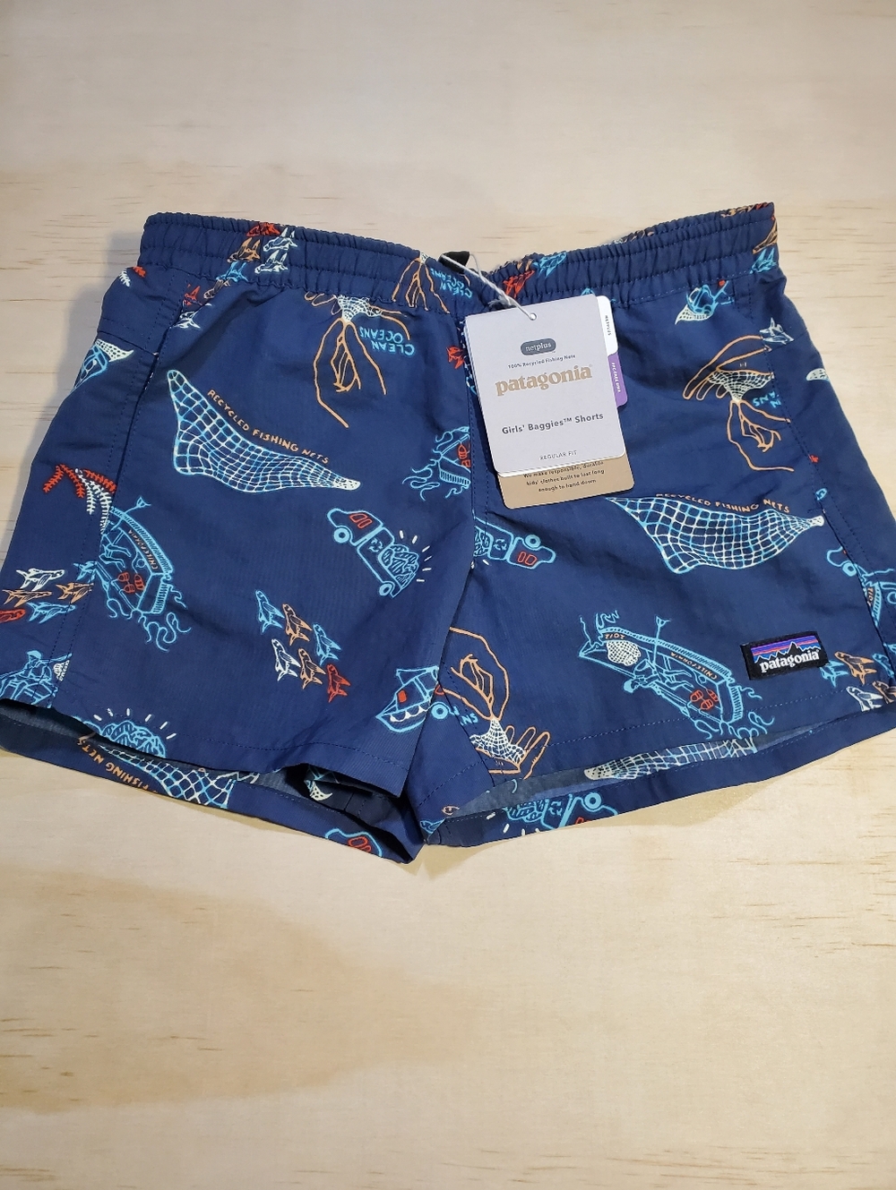 Patagonia Girls Baggies Shorts - Picture 3 of 12